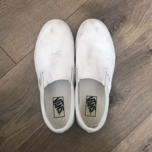 GENTLY USED WHITE VANS!!
